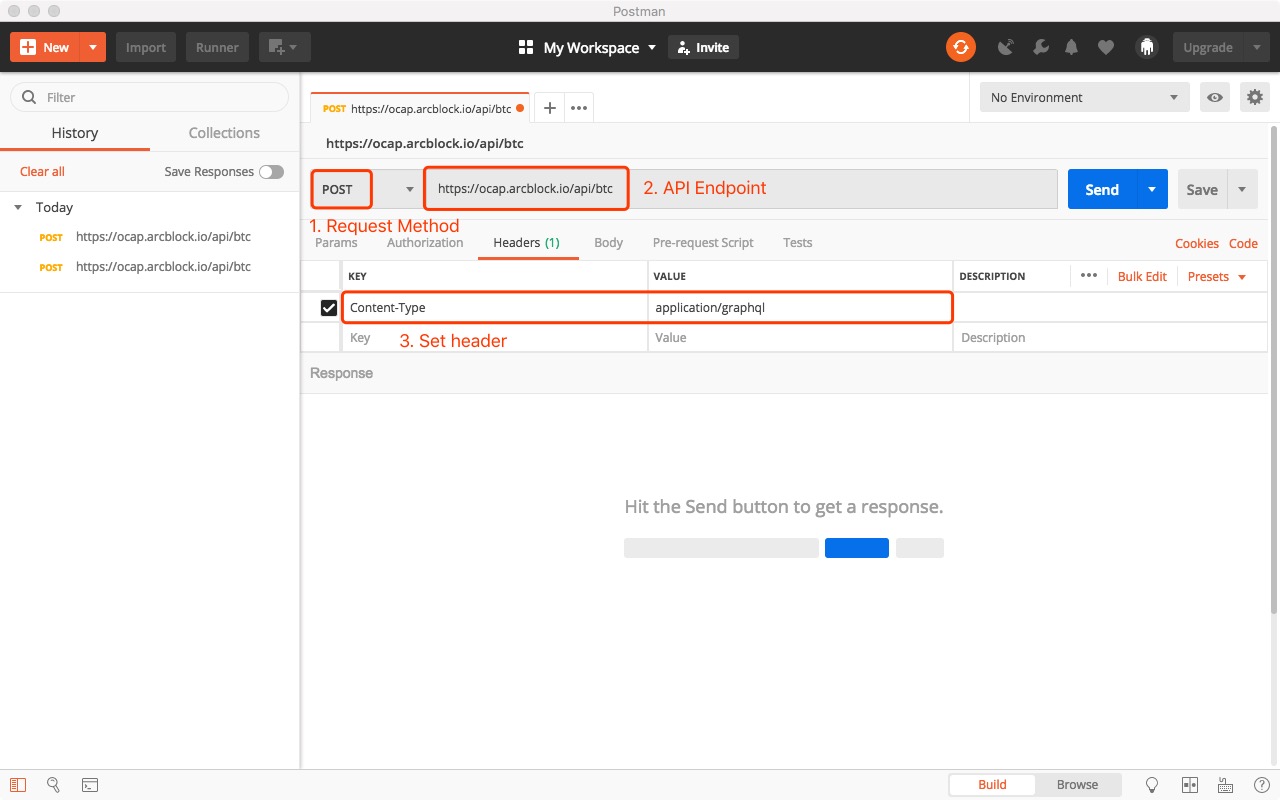 Query with Postman
